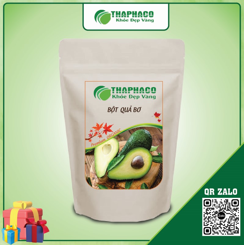 Bột Quả Bơ Thaphaco giúp nhuận tràng, ngăn ngừa táo bón