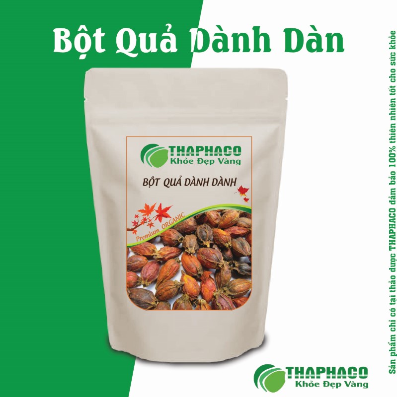 Bột Chi Tử có thể dùng pha trà, trong nấu ăn hoặc làm mặt nạ dưỡng da