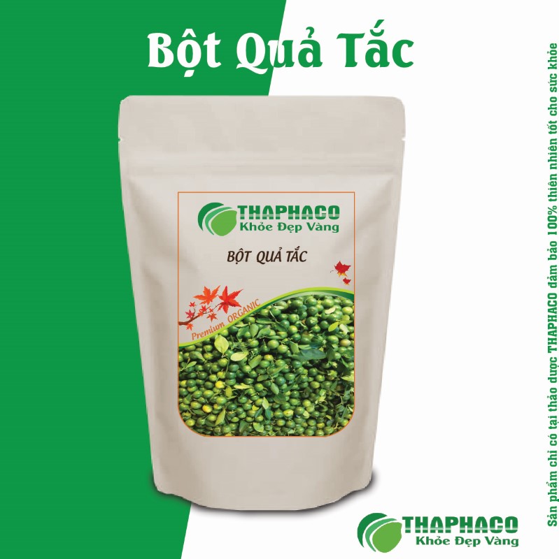 Một số bài thuốc dân gian từ quả tắc
