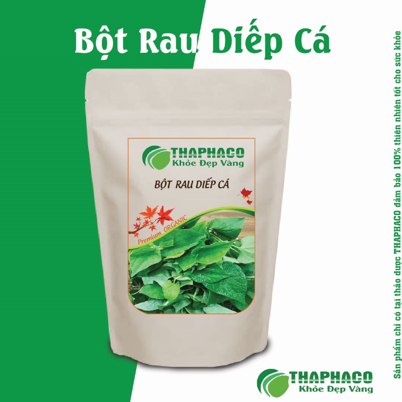 Cách làm mặt nạ rau diếp cá trị mụn, dưỡng da