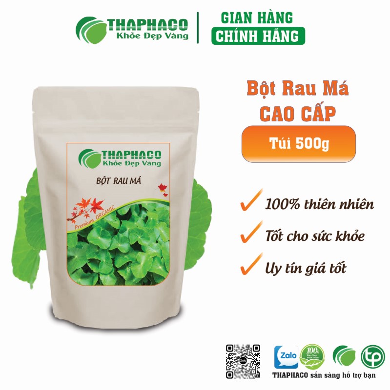 Bột Rau Má Thaphaco giúp nhuận tràng, hỗ trợ hệ tiêu hóa