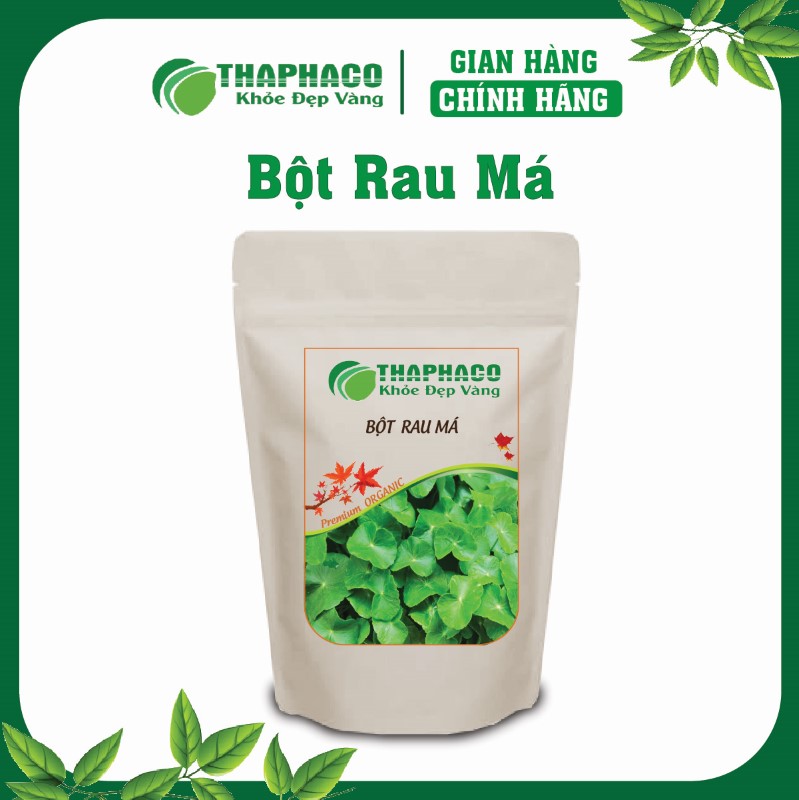 Bột Rau Má Thaphaco là sản phẩm nguyên chất 100% từ cây rau má