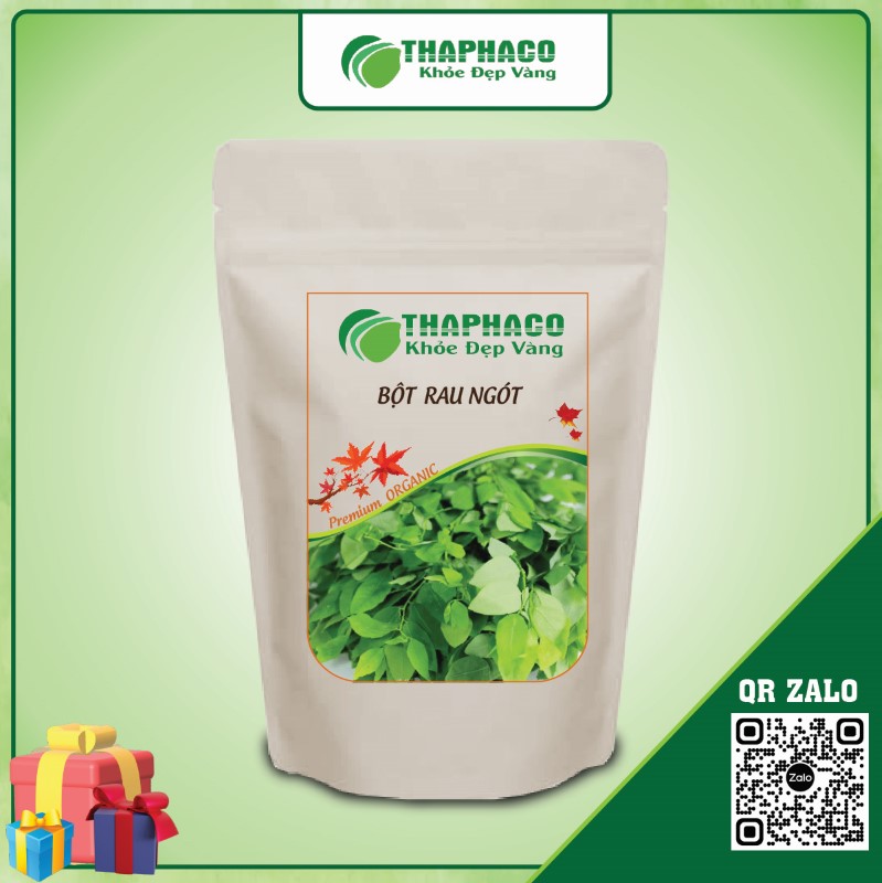 Bột rau ngót giàu vitamin C và chất chống oxy hóa, giúp tăng cường sức đề kháng