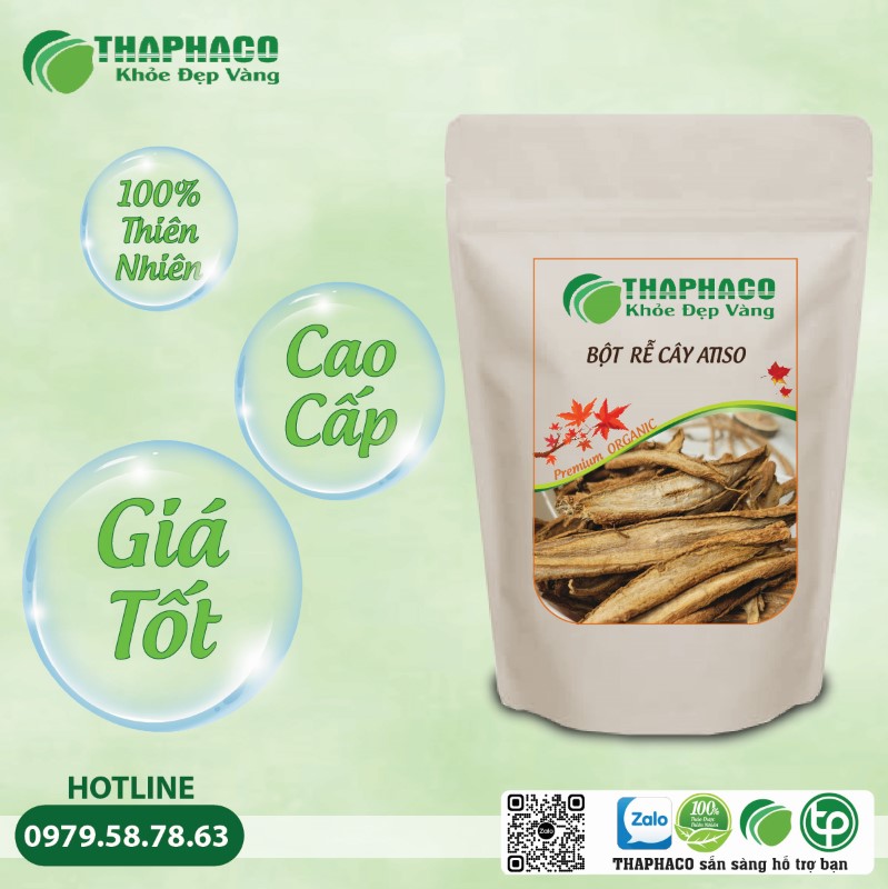 Lưu ý quan trọng khi sử dụng Bột Rễ Cây A Tiso