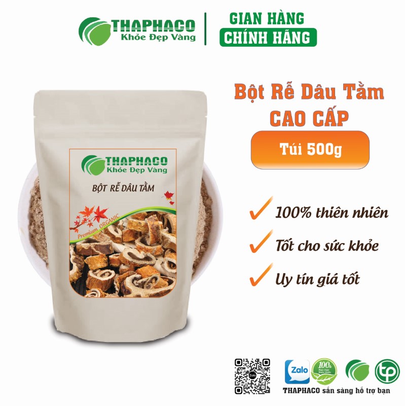 Bột rễ dâu tằm có khả năng làm dịu hệ thần kinh, giảm căng thẳng và lo âu