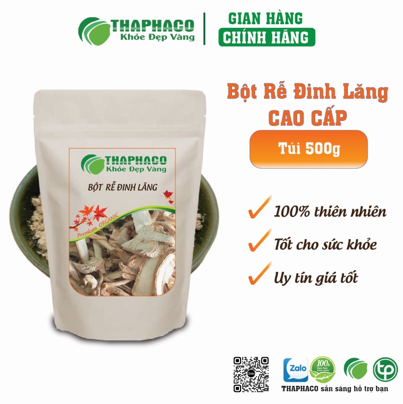 Bột Rễ Đinh Lăng chứa nhiều hợp chất chống oxy hóa mạnh mẽ