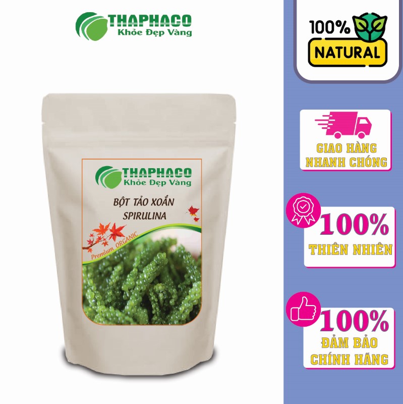 Bột Tảo Xoắn Spirulina Thaphaco Cam Kết Chất Lượng Vàng