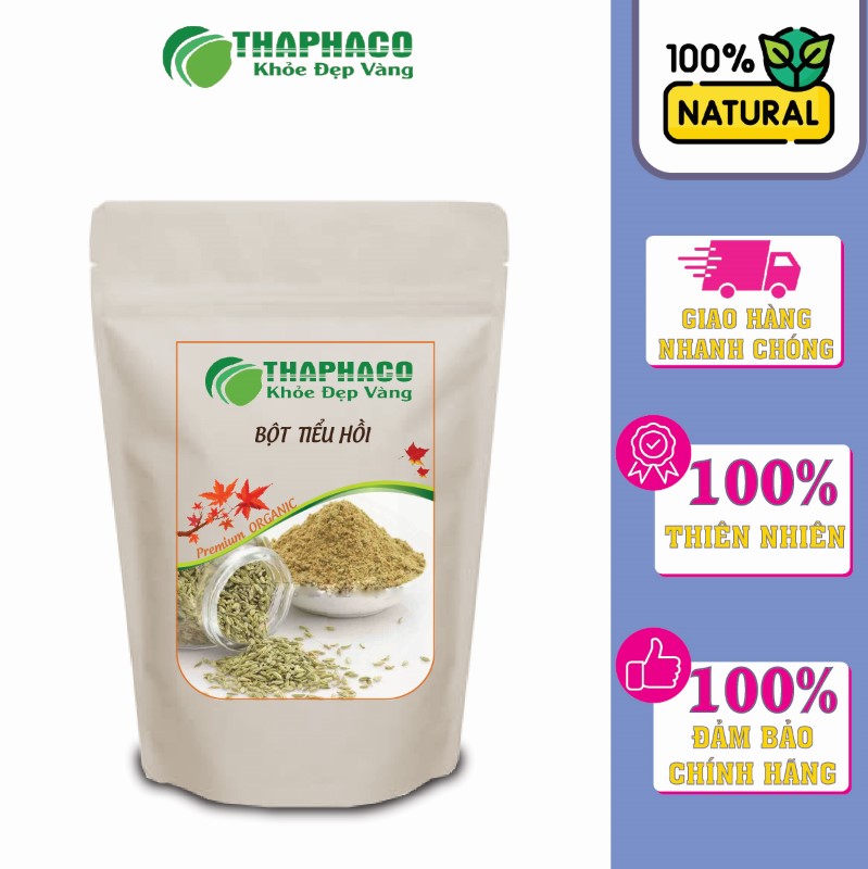 Thaphaco cam kết mang đến Bột Tiểu Hồi sạch, nguyên chất 100%