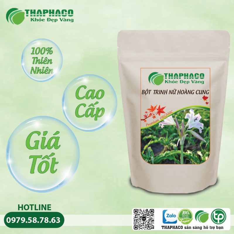 Lưu ý quan trọng khi sử dụng Bột Trinh Nữ Hoàng Cung