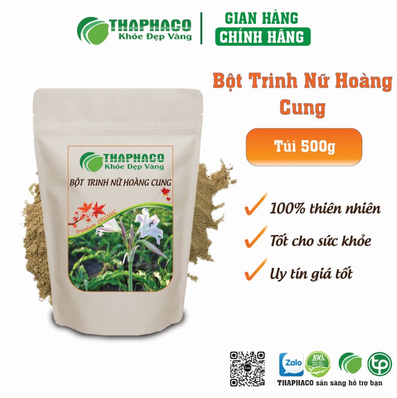 Hướng dẫn sử dụng Bột Trinh Nữ Hoàng Cung