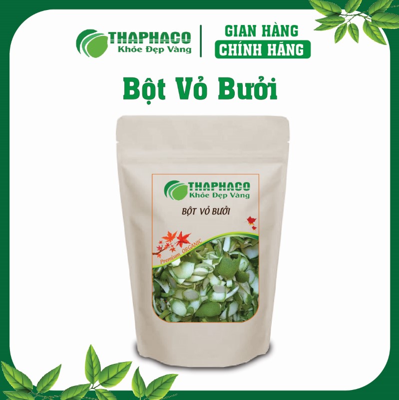 Bột vỏ bưởi là sản phẩm tự nhiên được chế biến từ vỏ bưởi tươi