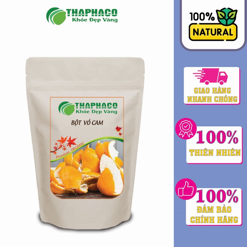 Bột vỏ cam sạch, nguyên chất với quy trình sản xuất hiện đại
