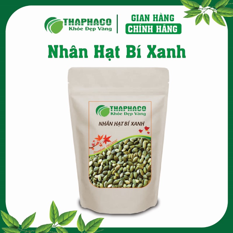 Nhân hạt bí xanh là phần lõi quý giá từ quả bí xanh