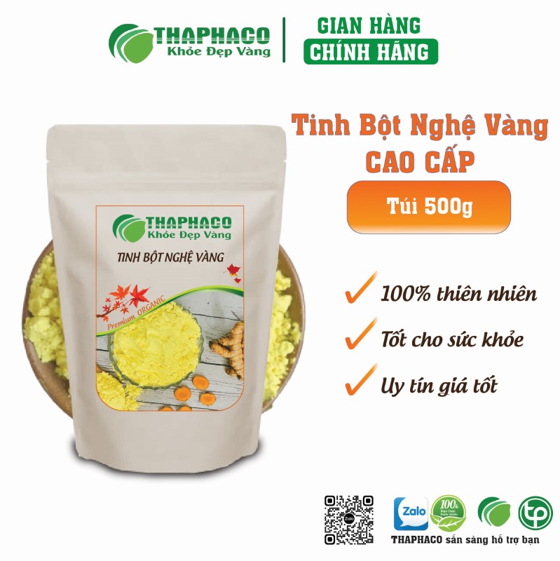 Tinh bột nghệ vàng giúp nâng cao sức đề kháng