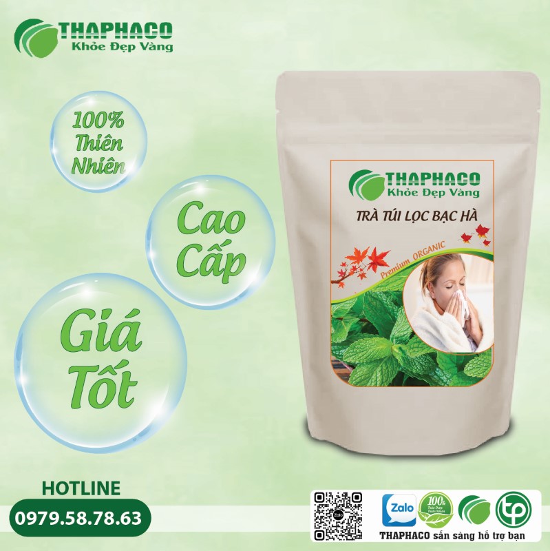Thaphaco đảm bảo nguồn gốc dược liệu bạc hà sạch