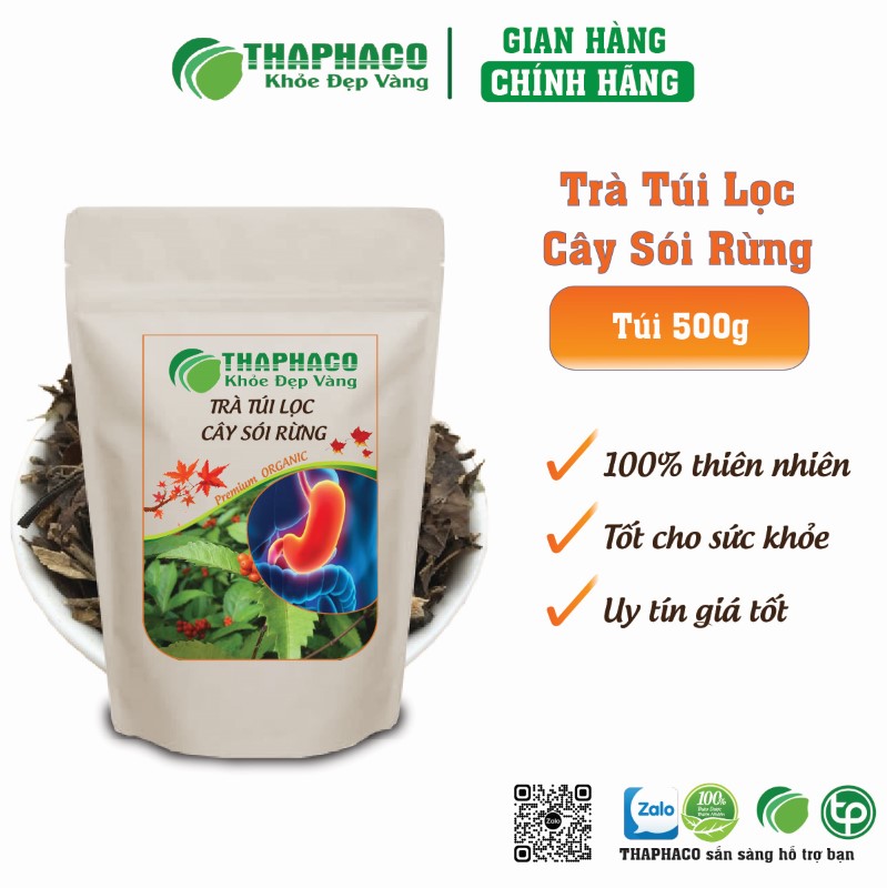 Hướng dẫn sử dụng Trà Túi Lọc Cây Sói Rừng Thaphaco