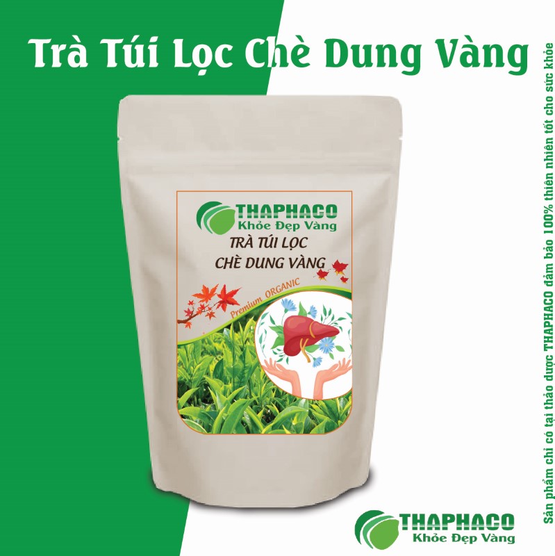 Hướng dẫn sử dụng Trà Túi Lọc Chè Dung Vàng Thaphaco đúng cách
