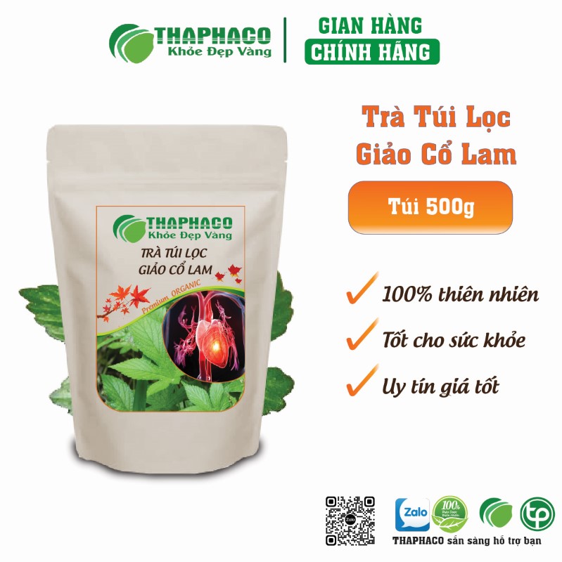 Giảo Cổ Lam giúp xoa dịu thần kinh, giảm căng thẳng, lo âu
