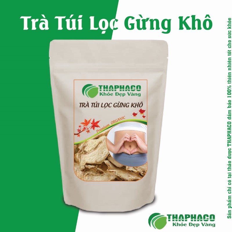 Hướng Dẫn Sử Dụng Trà Túi Lọc Gừng Khô (Can Khương)