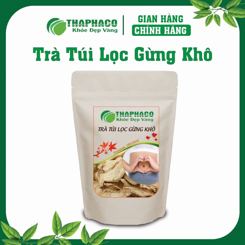 Trà Túi Lọc Gừng Khô (Can Khương) Thaphaco