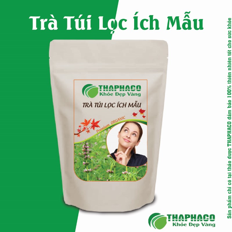 Hướng Dẫn Sử Dụng Trà Túi Lọc Ích Mẫu Thaphaco Đúng Cách