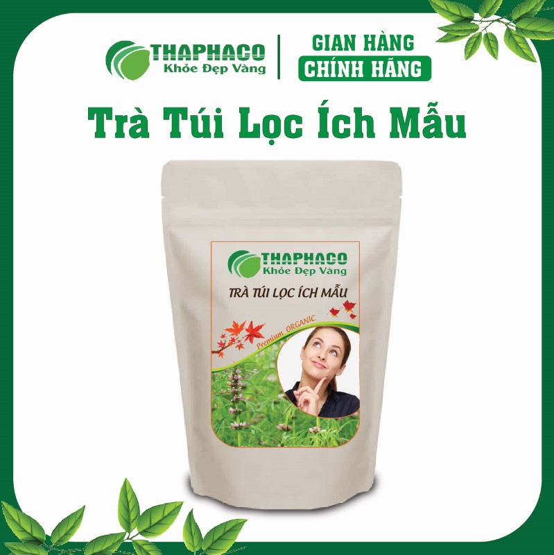 Trà Túi Lọc Ích Mẫu Thaphaco được bào chế từ cây Ích Mẫu