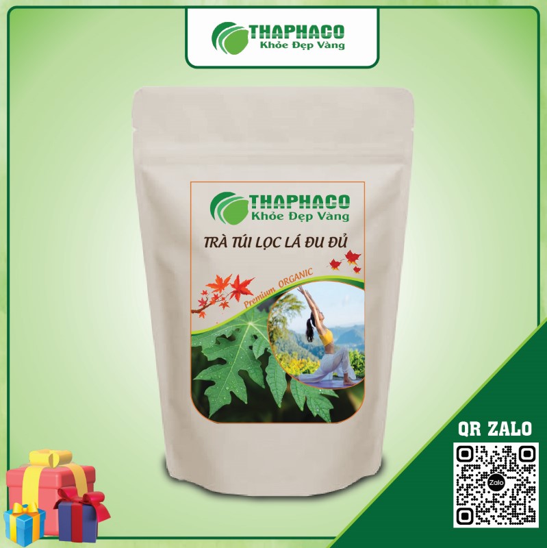 Trà lá đu đủ giúp nâng cao sức đề kháng, bảo vệ cơ thể