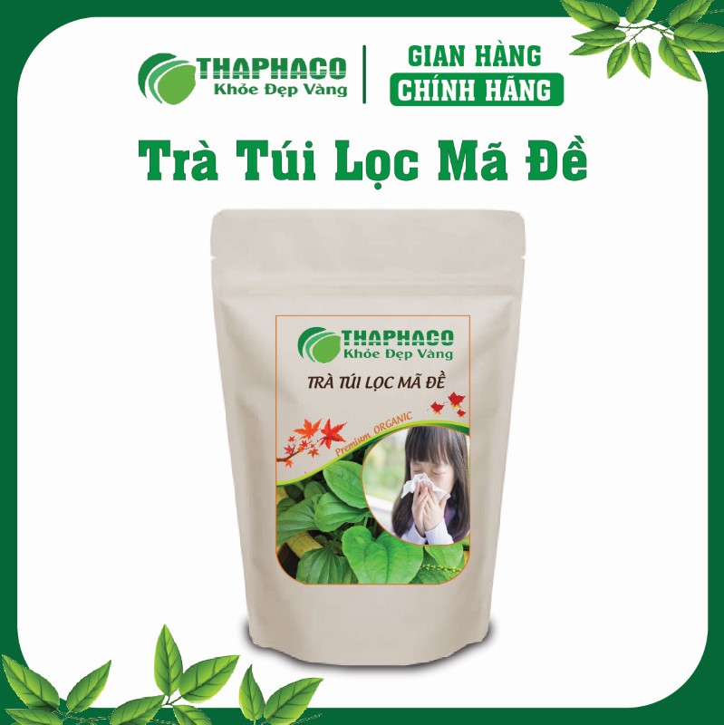 Trà túi lọc mã đề Thaphaco không chất bảo quản, không phẩm màu