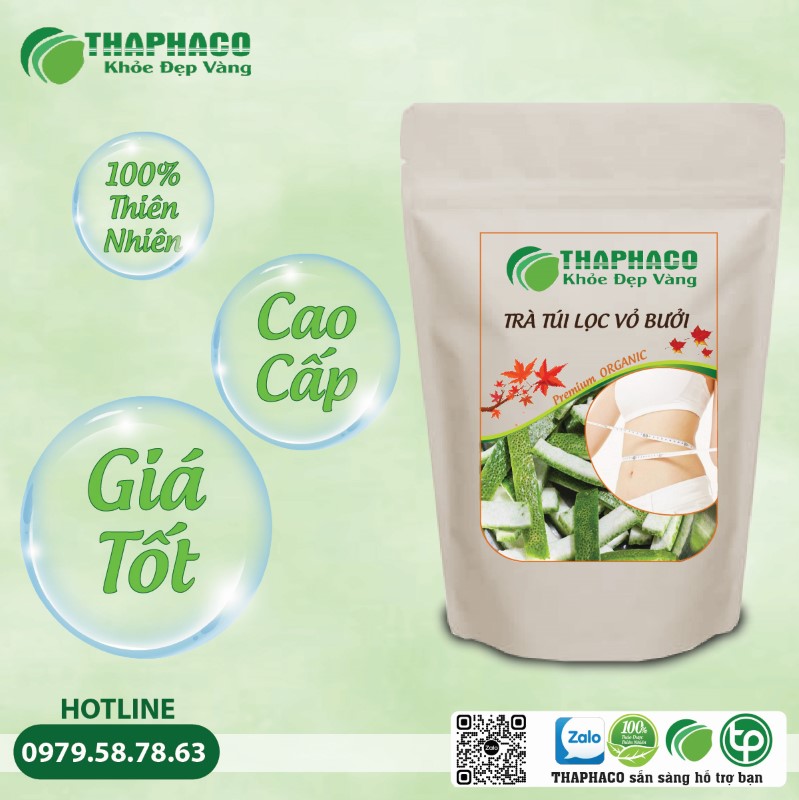 Tuân thủ liều lượng khuyến nghị 1-2 túi trà vỏ bưởi mỗi ngày