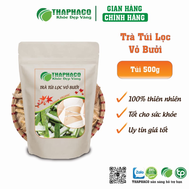 Trà vỏ bưởi Thaphaco giúp củng cố hệ miễn dịch, bảo vệ cơ thể