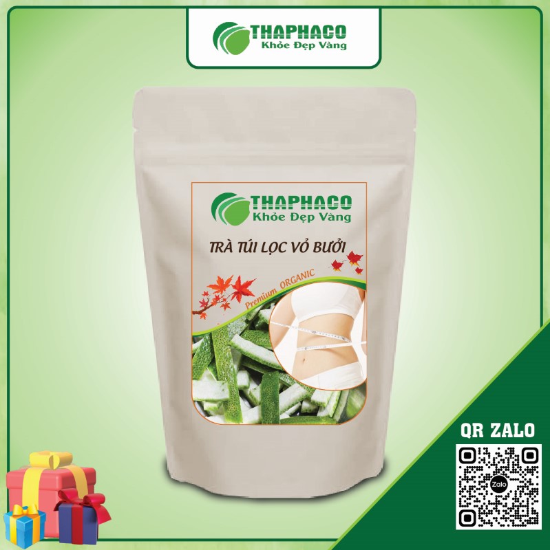 Trà vỏ bưởi Thaphaco giúp cải thiện sắc tố da, làm sáng da, mờ thâm nám