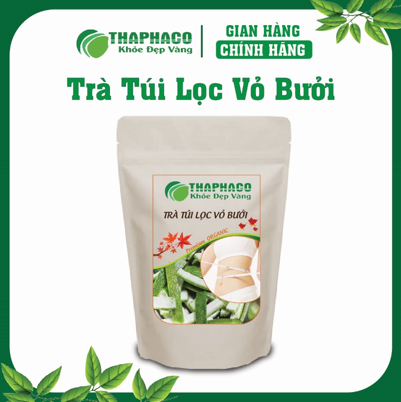 Trà Túi Lọc Vỏ Bưởi Thaphaco là sản phẩm tự nhiên, được chế biến từ vỏ bưởi tươi sạch