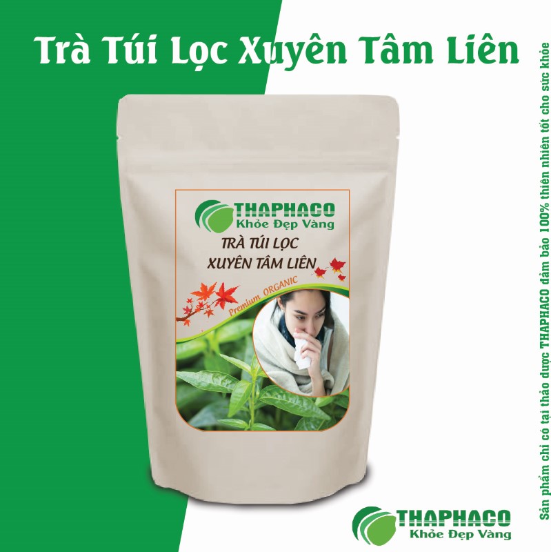 Hướng Dẫn Sử Dụng Trà Túi Lọc Xuyên Tâm Liên Thaphaco