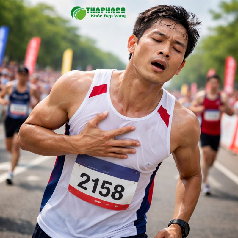 Căng cơ thường do vận động quá sức, khởi động không kỹ, tư thế sai, chấn thương