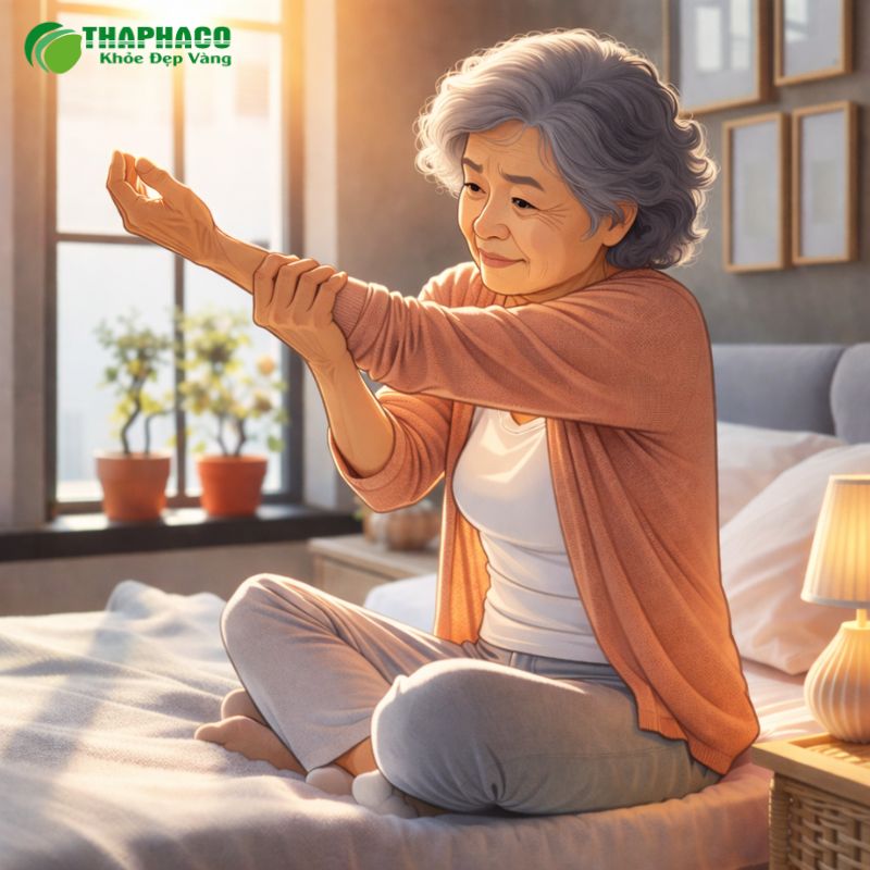 Cứng khớp buổi sáng có nhiều nguyên nhân, từ sinh lý như thiếu vận động