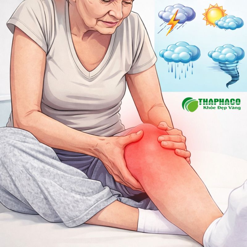 đau cơ khớp do thời tiết là gì