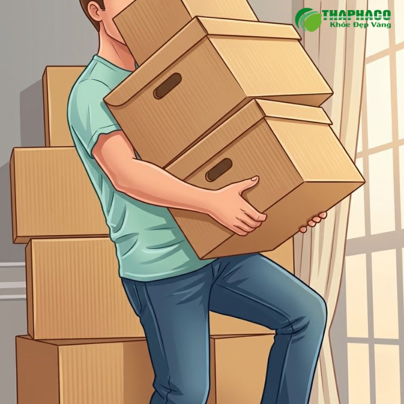 Đau xương khớp do lao động nặng là tình trạng tổn thương khớp, cơ, xương do áp lực lặp lạ