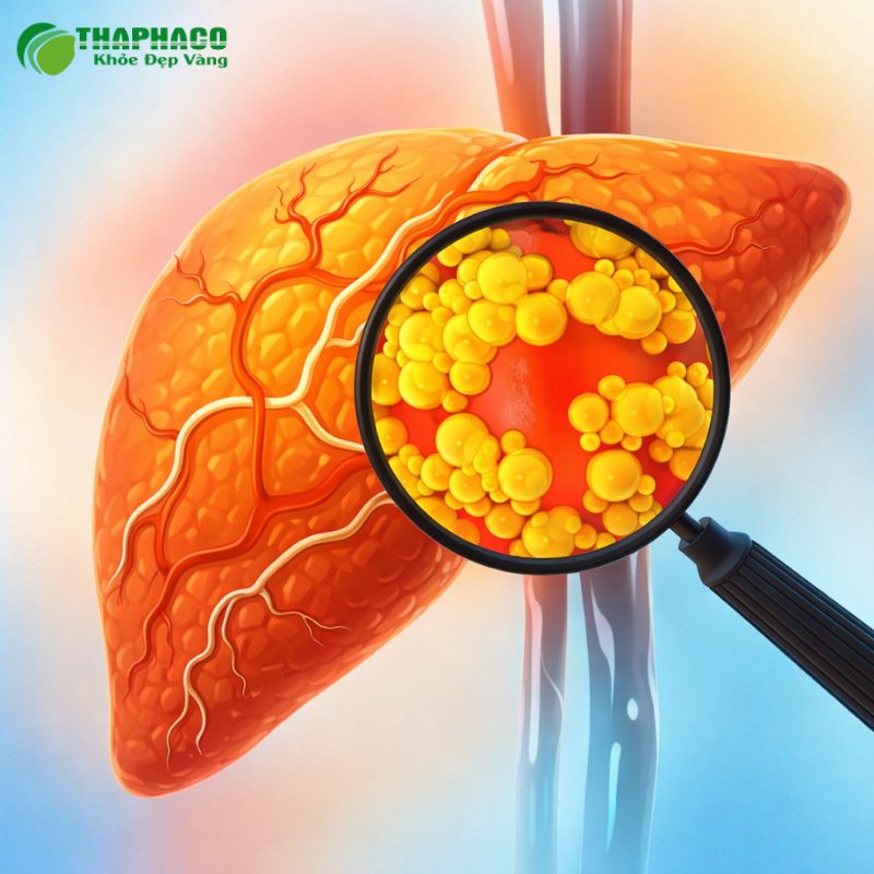 gan nhiễm mỡ do rối loạn hypid máu là gì