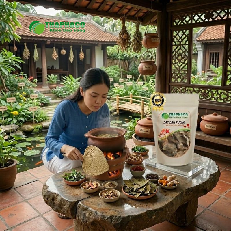 Thaphaco cam kết cung cấp dược liệu hỗ trợ lành xương nguyên chất, không pha trộn