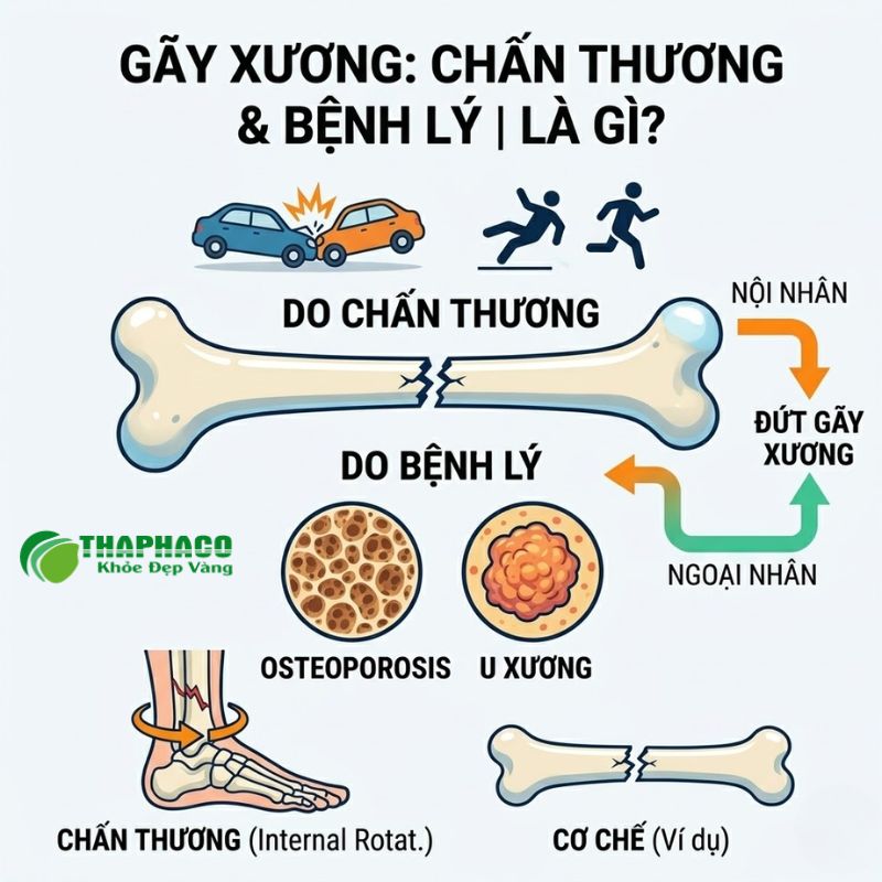 gãy xương là gì