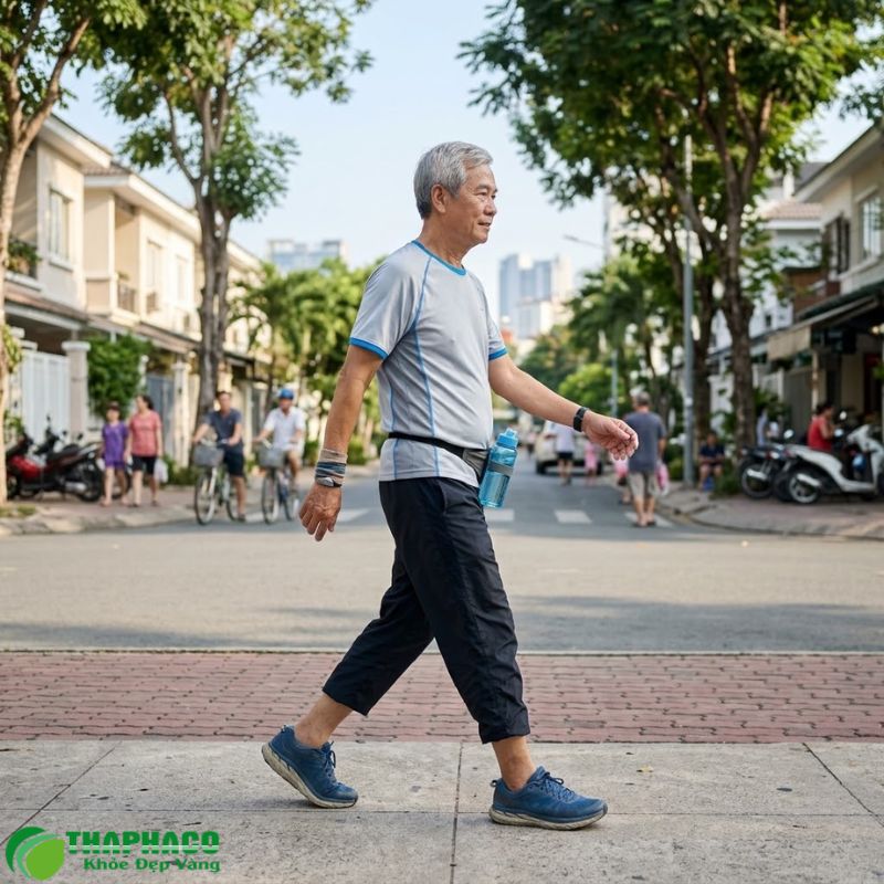 Tập thể dục nhẹ nhàng giúp tăng cường sức mạnh cơ bắp