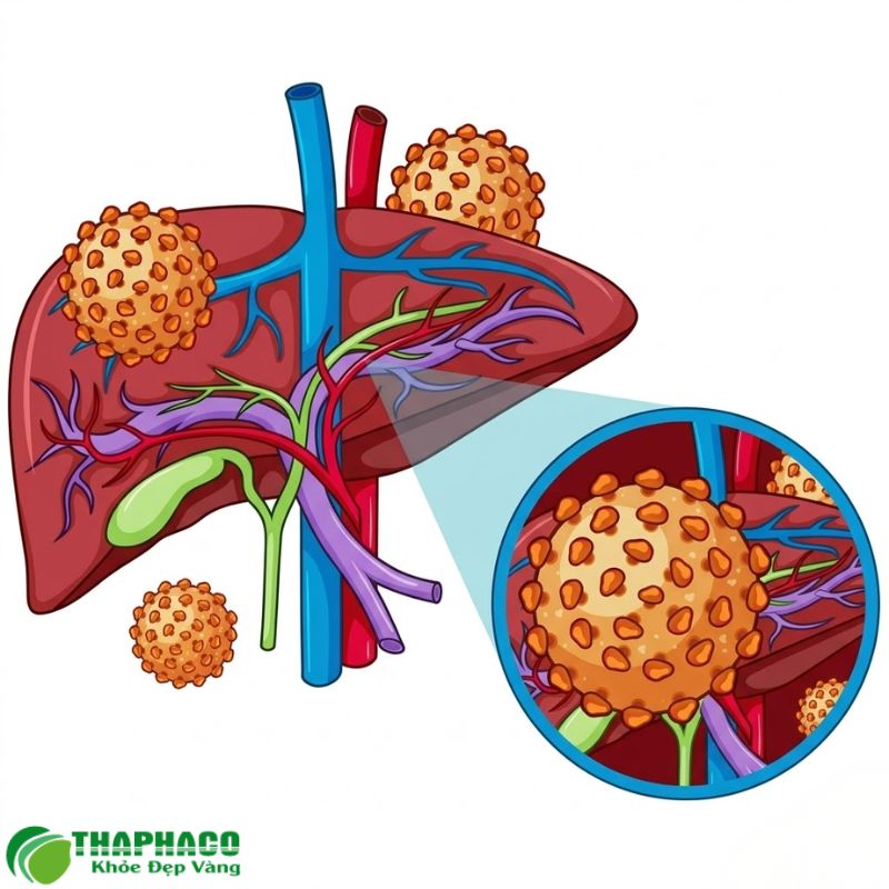 hoại tử tế bào gan là gì