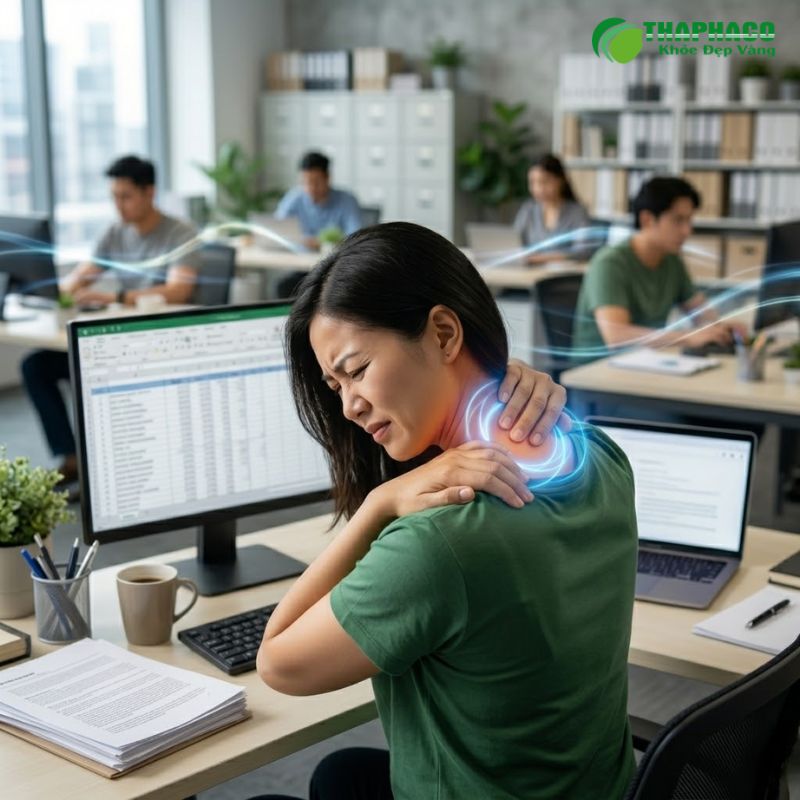 Hội chứng đau cơ mạn tính gây đau ở các cơ và mô liên kết