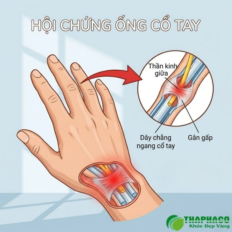 Hội chứng ống cổ tay là gì