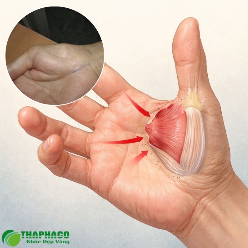 Nếu không điều trị, bệnh có thể dẫn đến teo cơ và mất chức năng vĩnh viễn