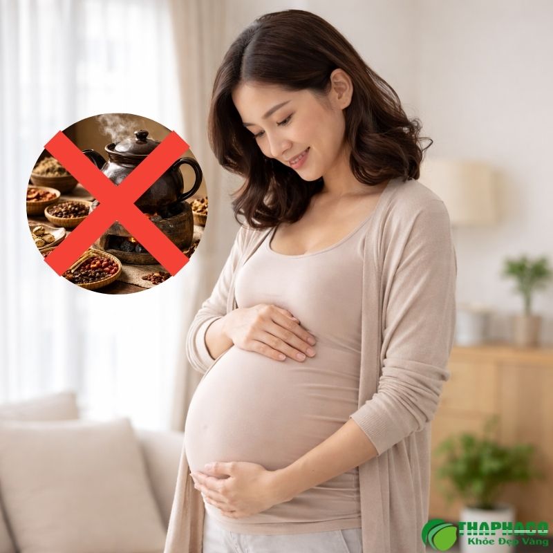 Không tự ý dùng dược liệu cho phụ nữ đang mang thai và cho con bú