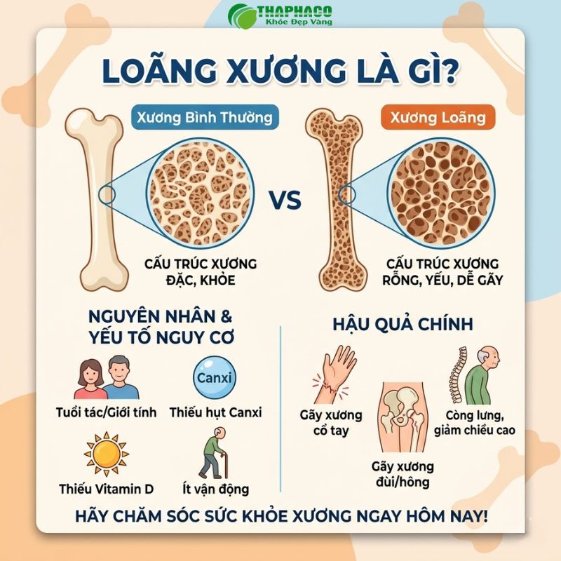 loãng xương là gì