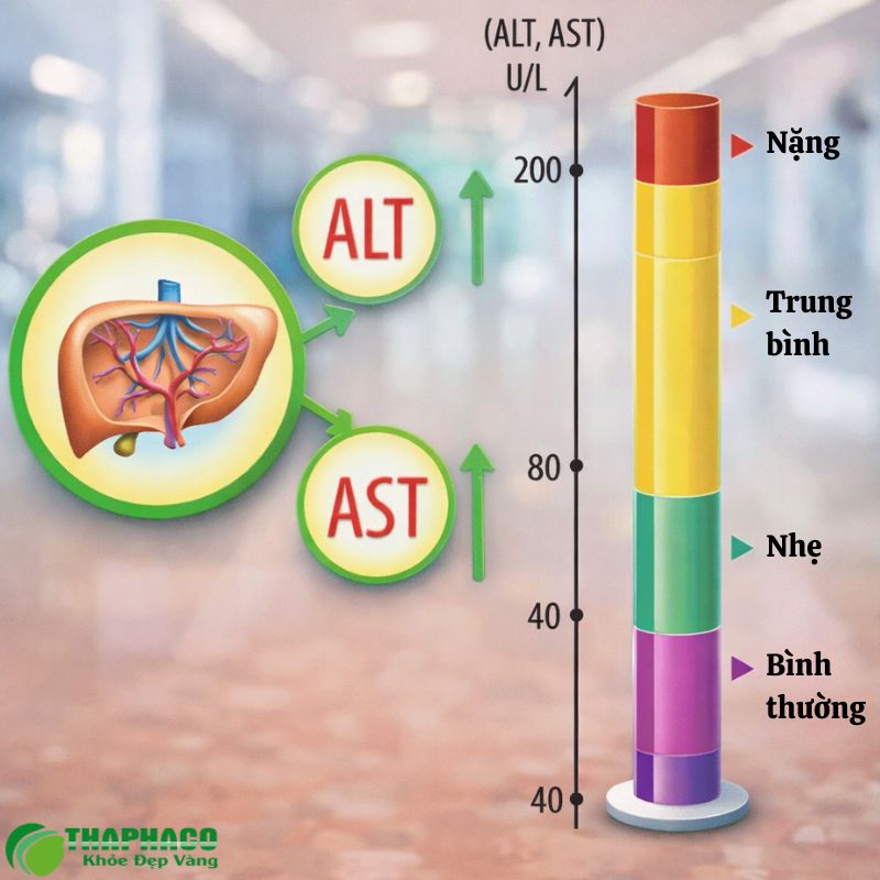 tăng men gan là gì