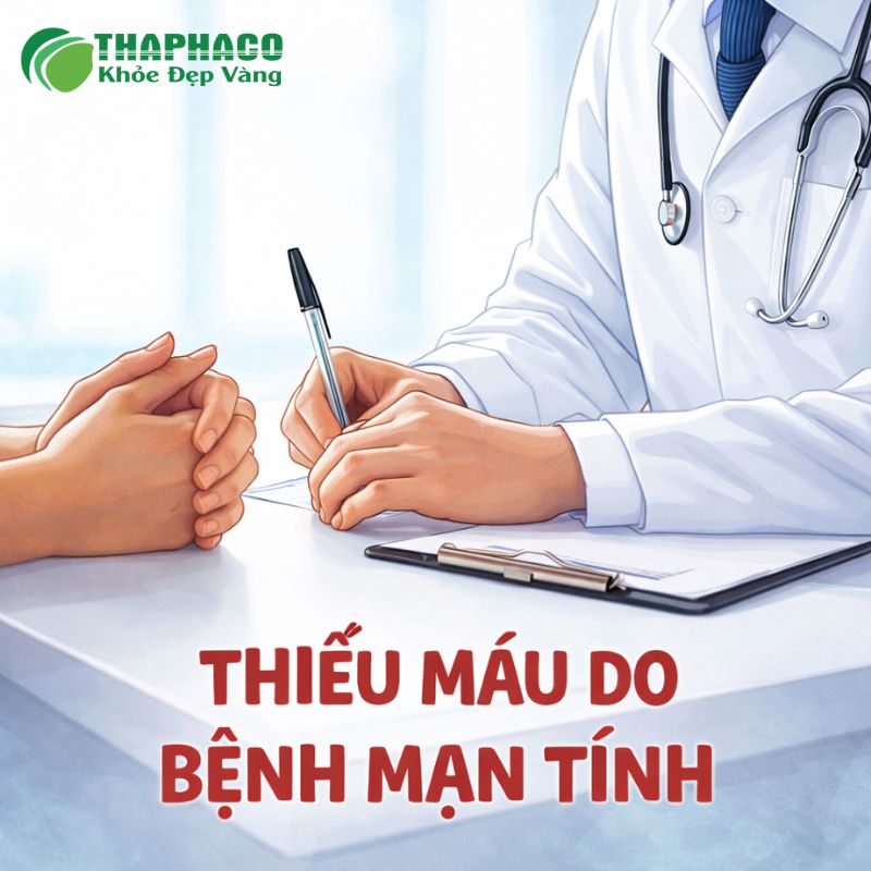 thiếu máu do bệnh mạn tính là gì
