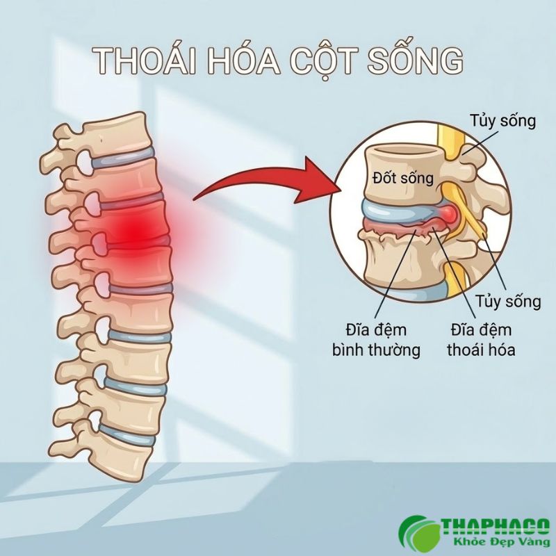 thoái hoá cột sống là gì